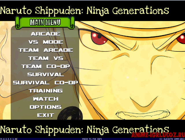 Naruto Shippuden MUGEN Edition 2012
